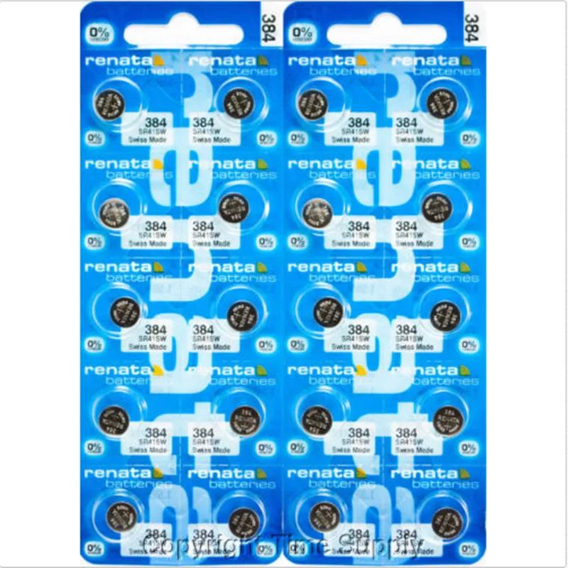 20PCS/LOT Original Swiss Battery 384 SR41SW 1.55V for Watch Silver 384 SR41SW RENATA Watch Batteries Free Shipping
20PCS/LOT Original Swiss Battery 384 SR41SW 1.55V for Watch Silver 384 SR41SW RENATA Watch Batteries Free Shipping