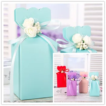2020 New Large Small Middle Solid Romantic Candy Boxes with Plastic Flowers and Ribbon Paper Wedding Favor Party Gift 20pcs/lot
2020 New Large Small Middle Solid Romantic Candy Boxes with Plastic Flowers and Ribbon Paper Wedding Favor Party Gift 20pcs/lot