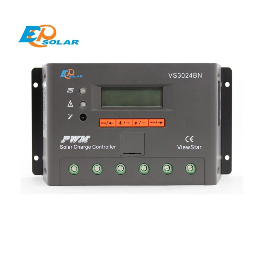 EPSOLAR VS3024BN 30A ViewStar VS3024BN 12V 24V Auto EP PWM Solar Charge Controller LCD Display
EPSOLAR VS3024BN 30A ViewStar VS3024BN 12V 24V Auto EP PWM Solar Charge Controller LCD Display