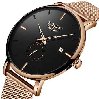 2019 LIGE New Mens Watches Male Fashion Top Brand Luxury Stainless Steel Quartz Watch Men Casual Sport Waterproof Watch Relojes
2019 LIGE New Mens Watches Male Fashion Top Brand Luxury Stainless Steel Quartz Watch Men Casual Sport Waterproof Watch Relojes