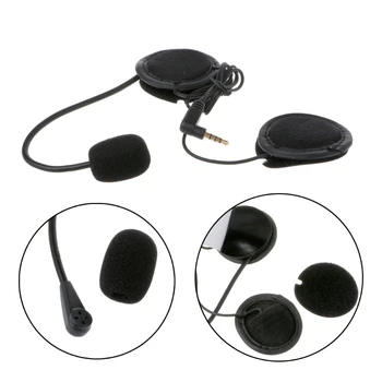 Microphone Speaker Soft Cable Headset Accessory for Motorcycle Helmet Bluetooth Interphone Intercom Work with Any 3.5mm-plug
Microphone Speaker Soft Cable Headset Accessory for Motorcycle Helmet Bluetooth Interphone Intercom Work with Any 3.5mm-plug