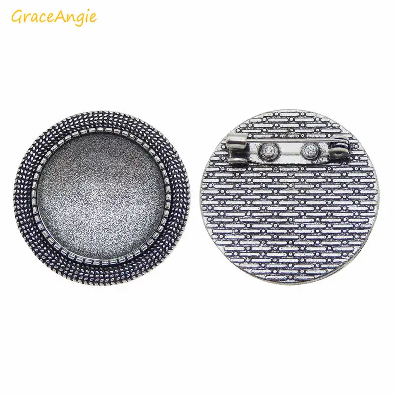 GraceAngie 4sets/lot Round Antiqued Silver Pin Brooch Bezel Set with Glass Cabochon Retro Brooch Pin Jewelry Finding Making
GraceAngie 4sets/lot Round Antiqued Silver Pin Brooch Bezel Set with Glass Cabochon Retro Brooch Pin Jewelry Finding Making