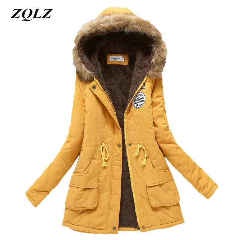 Zqlz 2018 Faux Fur Hooded Parka Mujer Winter Cotton Padded Jacket Women Plus Size 3xl Autumn Thick Long Parkas Female Coat
Zqlz 2018 Faux Fur Hooded Parka Mujer Winter Cotton Padded Jacket Women Plus Size 3xl Autumn Thick Long Parkas Female Coat