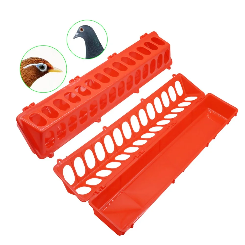 1 pcs LARGE Pigeon Or Bird Feed Trough 50.5*10.5*7.5cm 14 Round Holes Red Plastic Material Poultry Feeding Equipment
1 pcs LARGE Pigeon Or Bird Feed Trough 50.5*10.5*7.5cm 14 Round Holes Red Plastic Material Poultry Feeding Equipment