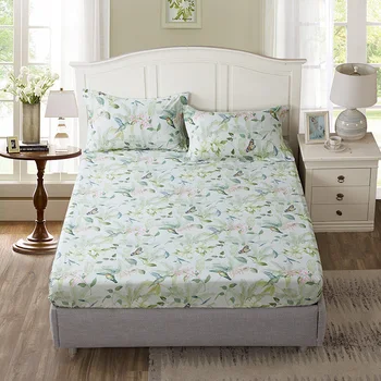 160X200cm All Around Elastic Fitted Sheets Multi color Tropical plants leaves printed 100%Cotton Ultra Soft Fitted Bed Sheet set
160X200cm All Around Elastic Fitted Sheets Multi color Tropical plants leaves printed 100%Cotton Ultra Soft Fitted Bed Sheet set