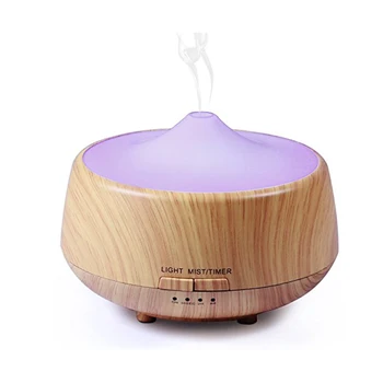 Wood Grain Aromatherapy Essential OIl Diffuser with Colorful LED Light Ultrasonic Cool Mist Air Humidifier for Home Mist Maker
Wood Grain Aromatherapy Essential OIl Diffuser with Colorful LED Light Ultrasonic Cool Mist Air Humidifier for Home Mist Maker