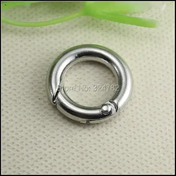 30pcs 20mmx20mm Antique Silver smooth Round Shape Spring Clasps for making Bracelet / Leather jewelry findings
30pcs 20mmx20mm Antique Silver smooth Round Shape Spring Clasps for making Bracelet / Leather jewelry findings