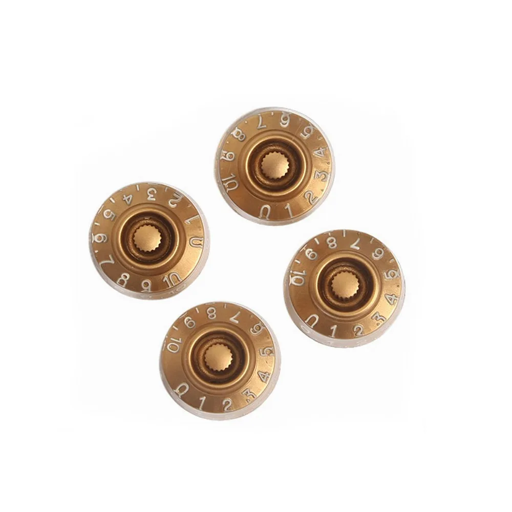 4pcs Speed Control Knobs Gold for Gibson Les Paul Replacement Electric Guitar Parts
4pcs Speed Control Knobs Gold for Gibson Les Paul Replacement Electric Guitar Parts