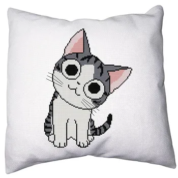 Pillow cover 11CT 42x42cm Cross Stitch pillow case Set Embroidered Family Decorated birthday present Cute animals handicrafts
Pillow cover 11CT 42x42cm Cross Stitch pillow case Set Embroidered Family Decorated birthday present Cute animals handicrafts