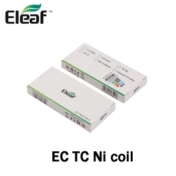 5pcs/lot Original Eleaf EC TC Coil Head 0.15ohm For iJust 2 TC Melo Atomizer Replacement EC Ni Coils For E Cigarette Vape Vapor
5pcs/lot Original Eleaf EC TC Coil Head 0.15ohm For iJust 2 TC Melo Atomizer Replacement EC Ni Coils For E Cigarette Vape Vapor