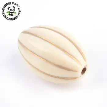 Beige Black Oval Plating Acrylic Beads, Golden Metal Enlaced,24x16x16mm, Hole: 2mm; about 174pcs/500g
Beige Black Oval Plating Acrylic Beads, Golden Metal Enlaced,24x16x16mm, Hole: 2mm; about 174pcs/500g