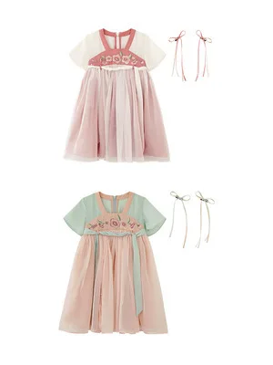 Summer Vintage Toddler Kids Girl Dress Chinese Style Fashion Sweet Princess Girl Clothings
Summer Vintage Toddler Kids Girl Dress Chinese Style Fashion Sweet Princess Girl Clothings