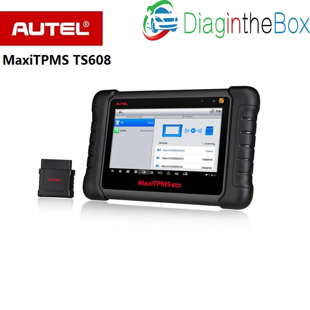 Autel MaxiTPMS TS608 полный TPMS и вся система Сервис Инструмент планшета в сочетании с TS601