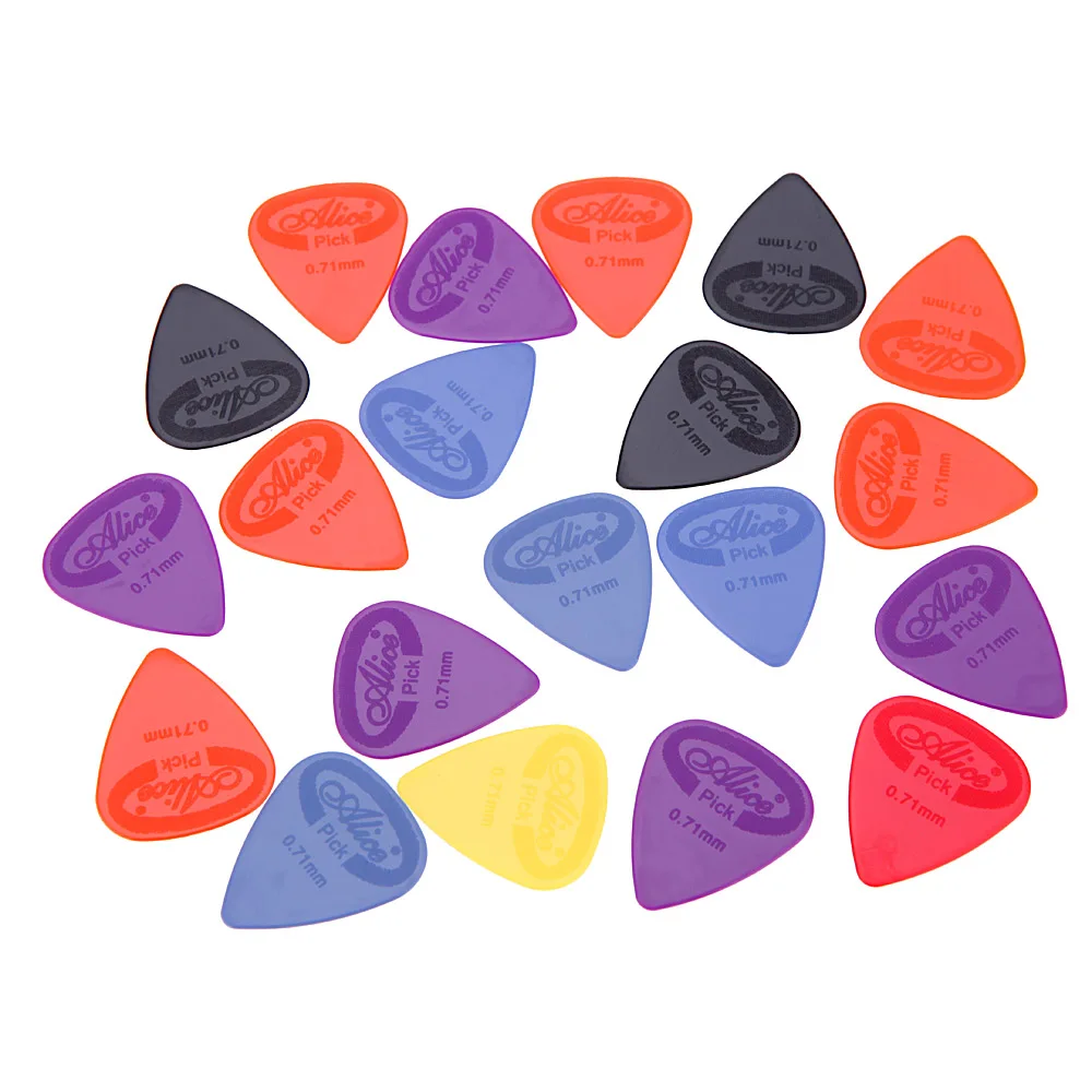 Alice AP-G 20pcs/set Professional Guitar Picks 0.71mm Projecting Nylon Guitar Picks Guitar Plectrums Guitar Parts & Accessories
Alice AP-G 20pcs/set Professional Guitar Picks 0.71mm Projecting Nylon Guitar Picks Guitar Plectrums Guitar Parts & Accessories