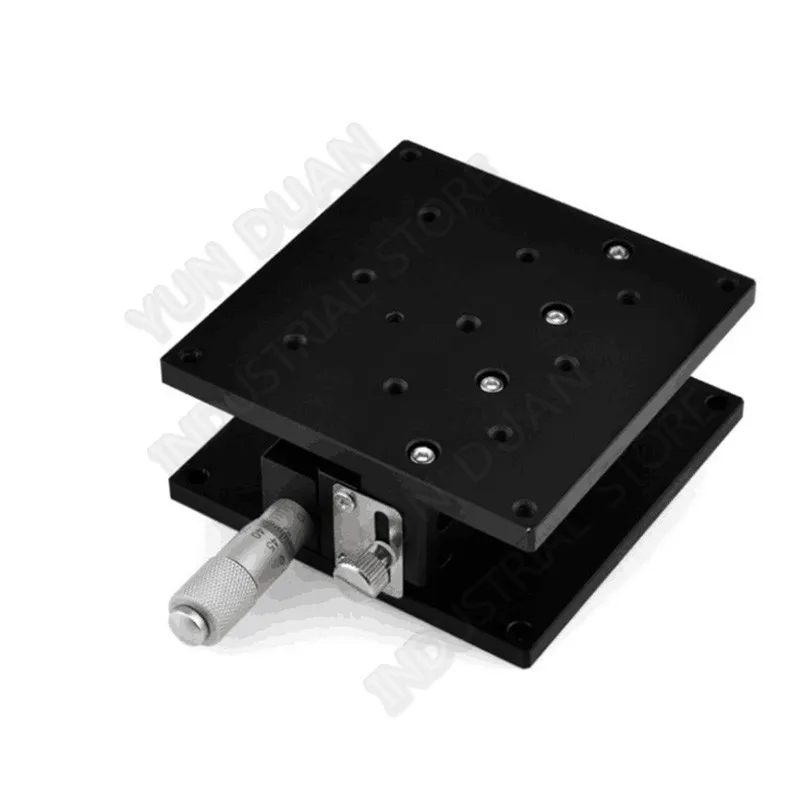 Manual displacement table 90*90mm Z Axis 3.5" Trimming Station Manual lift Displacement Fine Tuning Platform Stage Sliding LZ90
Manual displacement table 90*90mm Z Axis 3.5" Trimming Station Manual lift Displacement Fine Tuning Platform Stage Sliding LZ90