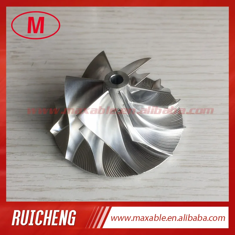 RHF4H 6+6 blades 43.50/60.00mm high performance turbo turbocharger aluminum 2618/Billet/milling compressor wheel
RHF4H 6+6 blades 43.50/60.00mm high performance turbo turbocharger aluminum 2618/Billet/milling compressor wheel