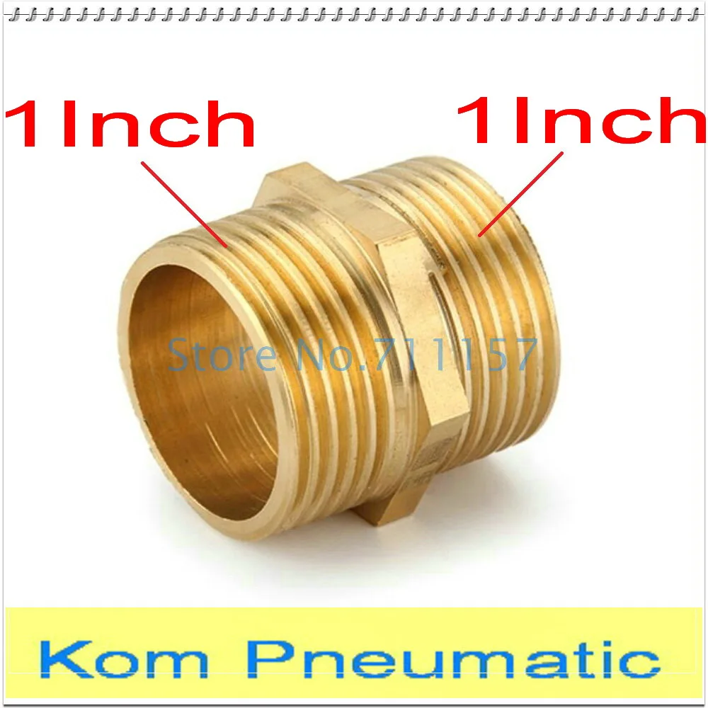 High Quality 1" x 1" bsp Hex Nipple Brass Threaded Pipe Fitting Equal Male Straight 1 Inch Thread
High Quality 1" x 1" bsp Hex Nipple Brass Threaded Pipe Fitting Equal Male Straight 1 Inch Thread