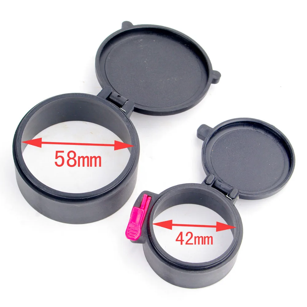 Hunting Scope Cover Set 58mm & 42mm Anti-dust Dustproof Cover Fit For 50 mm Rifle Scopes of Hunting Accessories
Hunting Scope Cover Set 58mm & 42mm Anti-dust Dustproof Cover Fit For 50 mm Rifle Scopes of Hunting Accessories