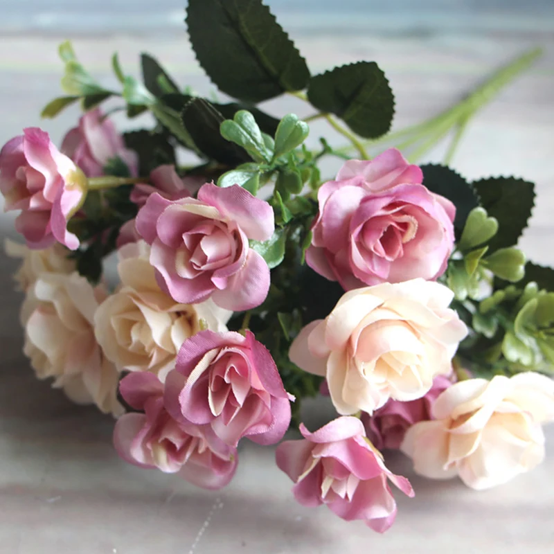 1pcs/13 Bifurcation Large Silk Artificial Flowers Bouquet Fall Vivid Peony Fake Flower Leaf Wedding Home Party Tables Decoration
1pcs/13 Bifurcation Large Silk Artificial Flowers Bouquet Fall Vivid Peony Fake Flower Leaf Wedding Home Party Tables Decoration