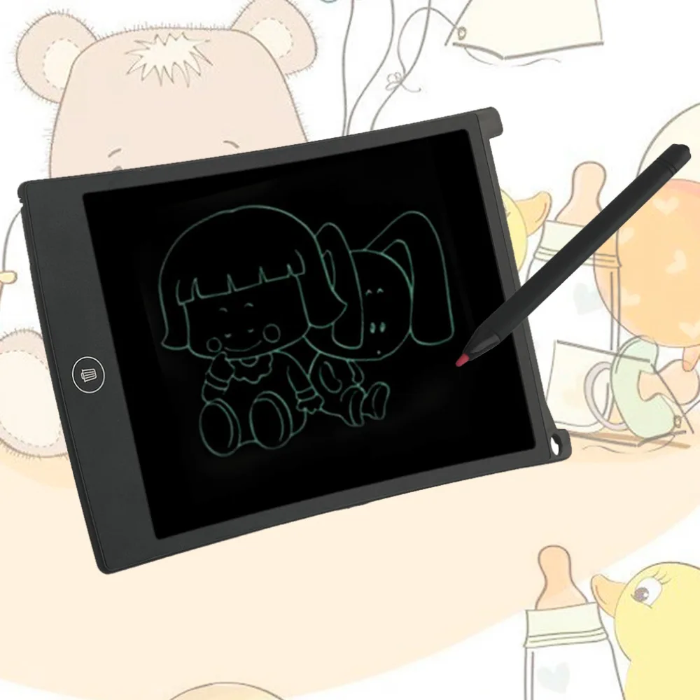 Portable 8.5 Inch LCD Writing Drawing Table Handwriting Board Bulletin Board Paperless Office Memo Board Writeboard Black Color
Portable 8.5 Inch LCD Writing Drawing Table Handwriting Board Bulletin Board Paperless Office Memo Board Writeboard Black Color