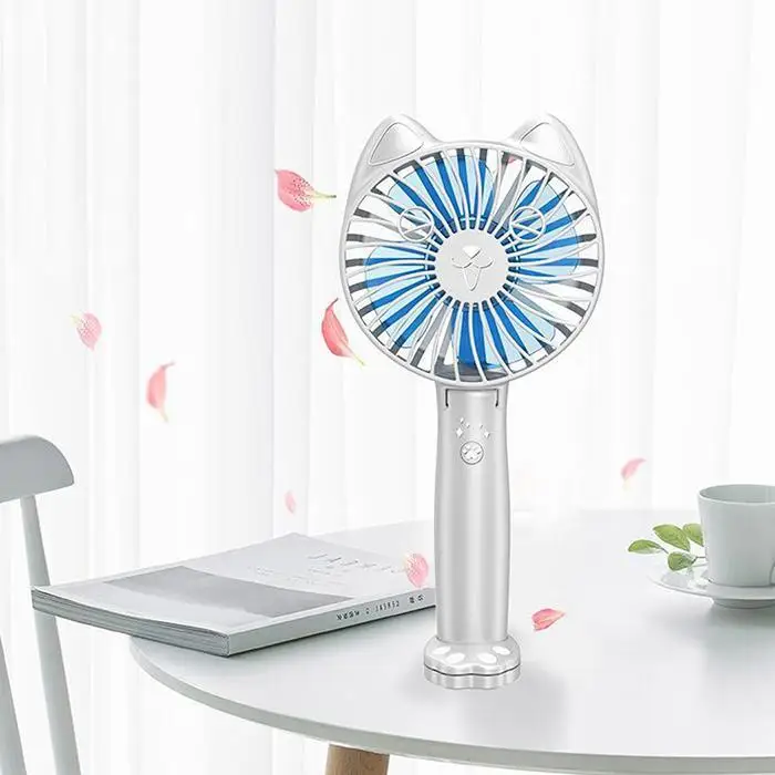 Handheld Mini Fan Portable Rechargeable Cat Ear Shaped USB Fan Handy Cooling Blue Pink Plastic Home Office Camping
Handheld Mini Fan Portable Rechargeable Cat Ear Shaped USB Fan Handy Cooling Blue Pink Plastic Home Office Camping