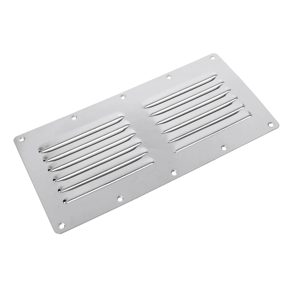 Stainless Steel Universal Boat Ventilation Grille Ventilation Plate (230mm X 115mm) Stainless Steel Universal Boat Ventilation Grille Ventilation Plate (230mm X 115mm)