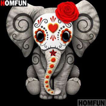 HOMFUN Full Square/Round Drill 5D DIY Diamond Painting "Elephant flower" 3D Embroidery Cross Stitch 5D Home Decor A15271
HOMFUN Full Square/Round Drill 5D DIY Diamond Painting "Elephant flower" 3D Embroidery Cross Stitch 5D Home Decor A15271