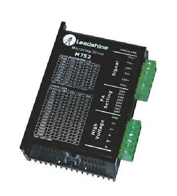 DHL/EMS 2*CNC Stepper Drive 2ph 1.26~5.2A 20~70VDC Matching Nema23 34 Motor M752 Leadshine -A2
DHL/EMS 2*CNC Stepper Drive 2ph 1.26~5.2A 20~70VDC Matching Nema23 34 Motor M752 Leadshine -A2