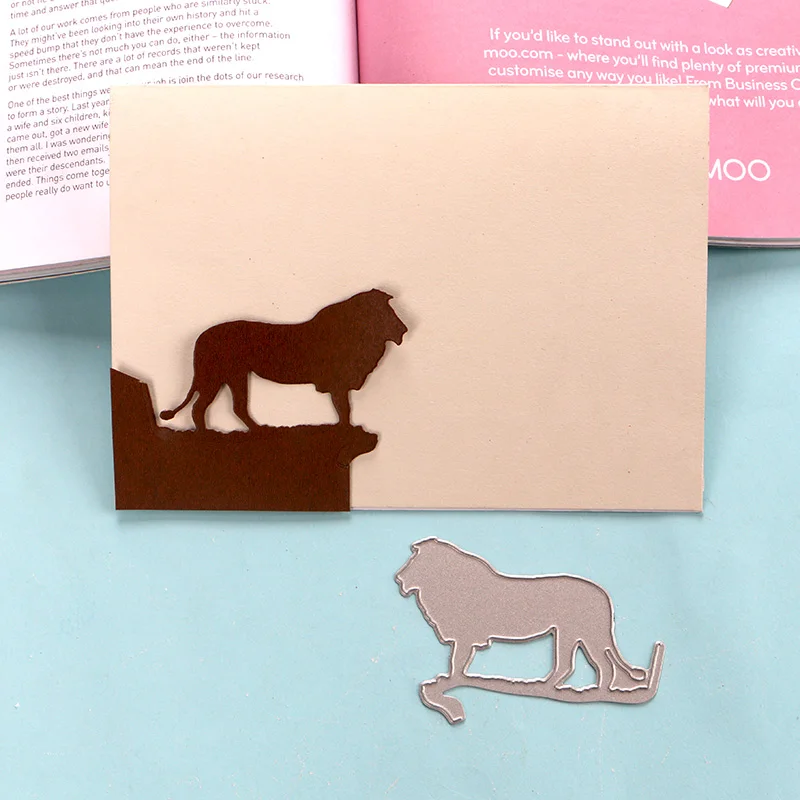 DUOFEN METAL CUTTING DIES wild animals lion embossing stencil DIY Scrapbook Paper Album 2019 new
DUOFEN METAL CUTTING DIES wild animals lion embossing stencil DIY Scrapbook Paper Album 2019 new