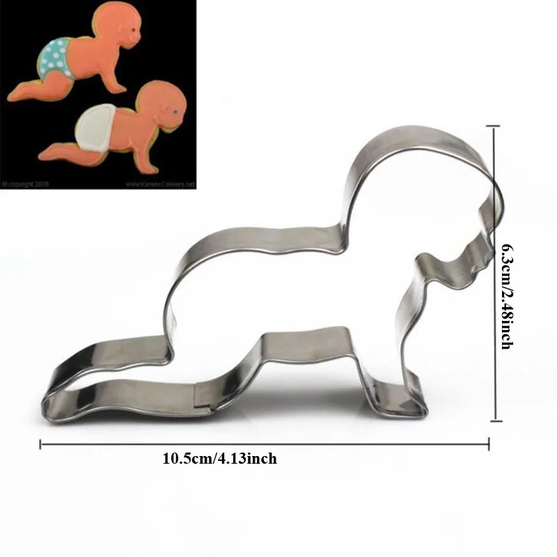 10pcs crawl baby boy Metal cookie cutter reposteria gateau biscuit stamp mold Icing sugar baking tool cupcake topper
10pcs crawl baby boy Metal cookie cutter reposteria gateau biscuit stamp mold Icing sugar baking tool cupcake topper