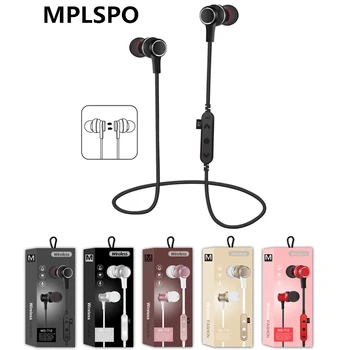 MPLSBO T12 Bluetooth Earphone Wireless Earbuds Headset Sport Bass Stereo bluetooth earpiece Metal magnet Mic Headsets for phone
MPLSBO T12 Bluetooth Earphone Wireless Earbuds Headset Sport Bass Stereo bluetooth earpiece Metal magnet Mic Headsets for phone