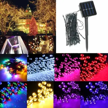 5.2M 2V Solar Powered 50 LED Fairy String Lights Waterproof Indoor Outdoor Yard Garden Path Christmas Colorful Lamp
5.2M 2V Solar Powered 50 LED Fairy String Lights Waterproof Indoor Outdoor Yard Garden Path Christmas Colorful Lamp