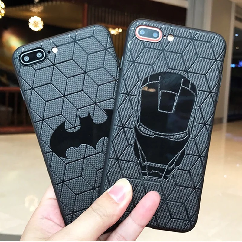 Marvel DC Comics Heros Collection Soft silicone cover for Case iphone x 10 xs max xr 6s 7 8 6 Plus Capinhas Batman Iroman Spider
Marvel DC Comics Heros Collection Soft silicone cover for Case iphone x 10 xs max xr 6s 7 8 6 Plus Capinhas Batman Iroman Spider