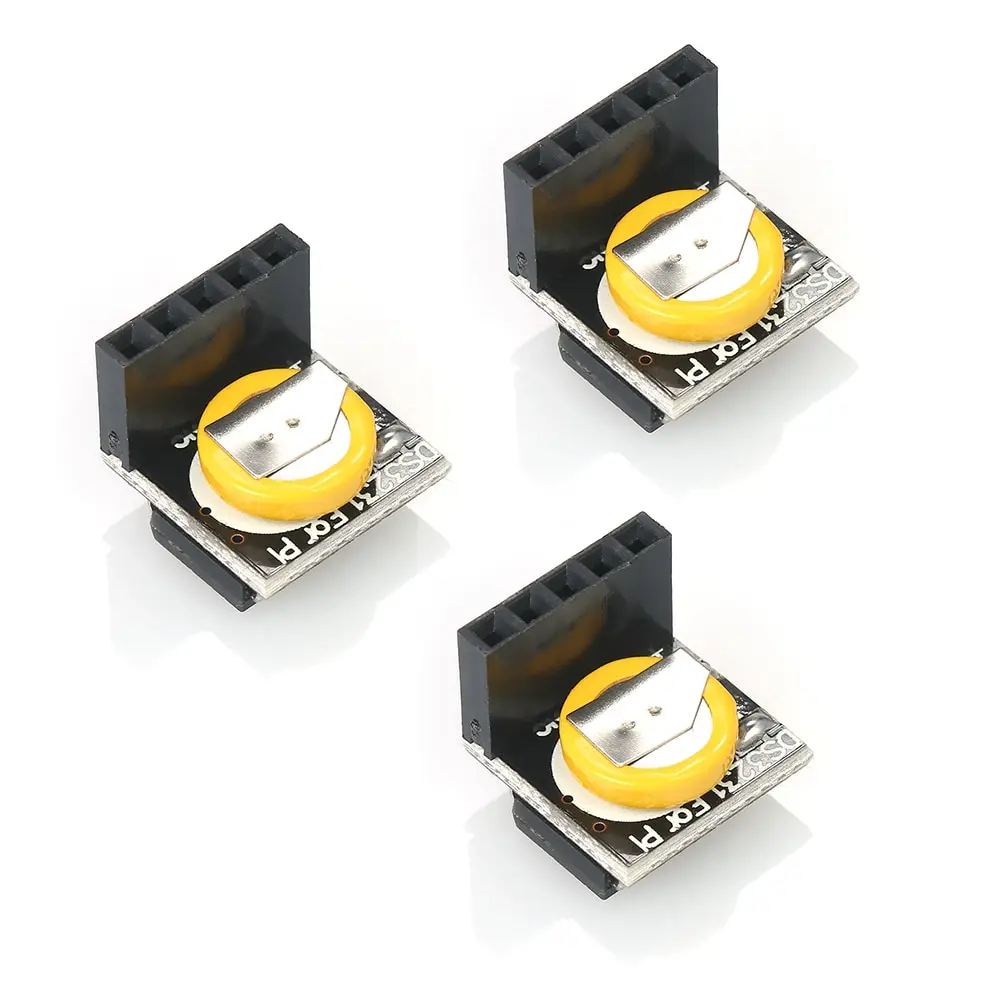 3pcs Timer Module Mini High Precision 3.3V/5V Real Time Clock Module Memory Module for Arduino Raspberry Pi
3pcs Timer Module Mini High Precision 3.3V/5V Real Time Clock Module Memory Module for Arduino Raspberry Pi