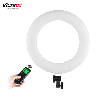 Viltrox VL-600B 45W 5600K LED Ring Video Light Fill Light with Remote Control Adjustable Brightness for Studio Outdoor Shooting
Viltrox VL-600B 45W 5600K LED Ring Video Light Fill Light with Remote Control Adjustable Brightness for Studio Outdoor Shooting