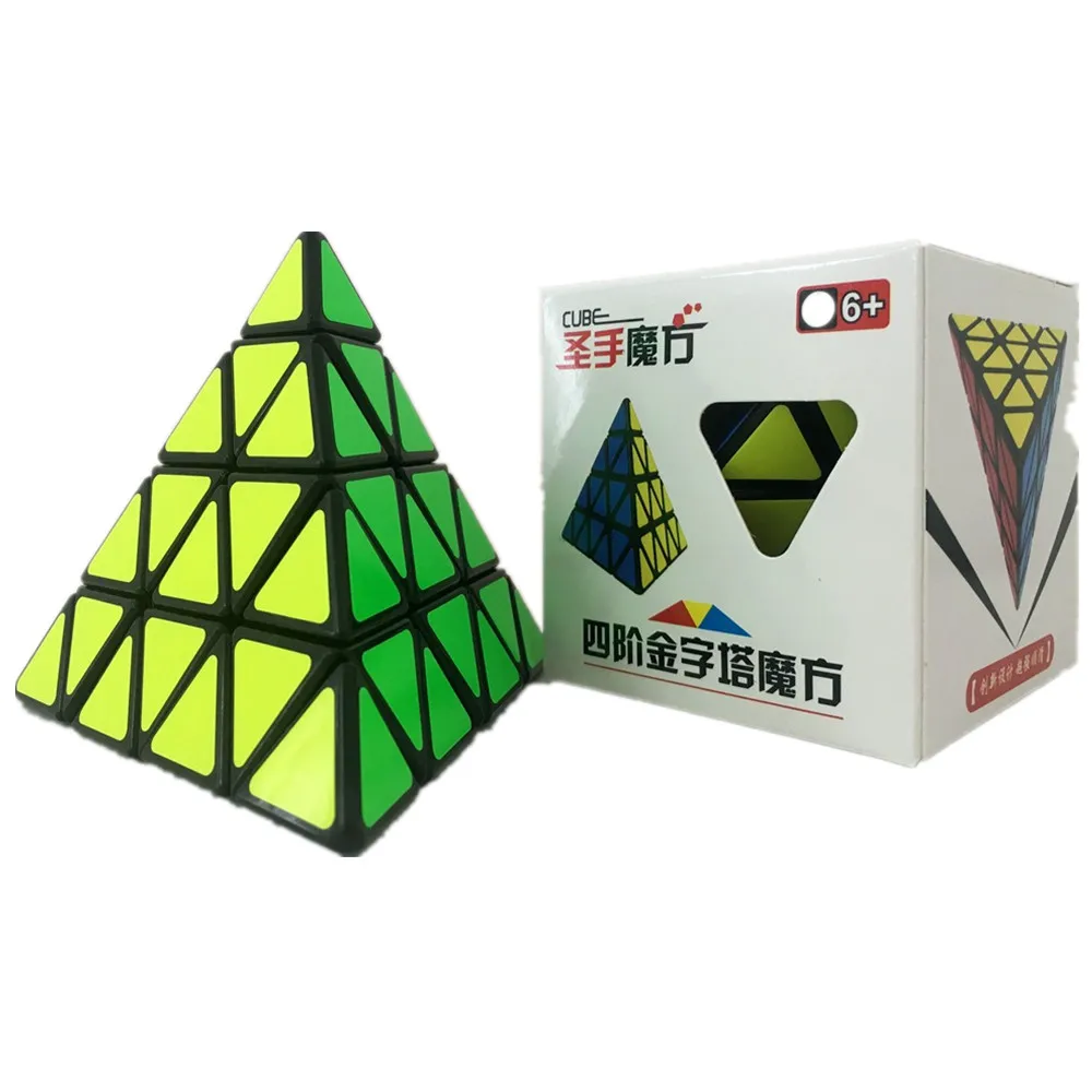 Shengshou 4X4 pyramid Magic cube pyramid 4X4 Speed cube Shengshou Pyramid 3x3 Black Speed Twist Puzzle
Shengshou 4X4 pyramid Magic cube pyramid 4X4 Speed cube Shengshou Pyramid 3x3 Black Speed Twist Puzzle