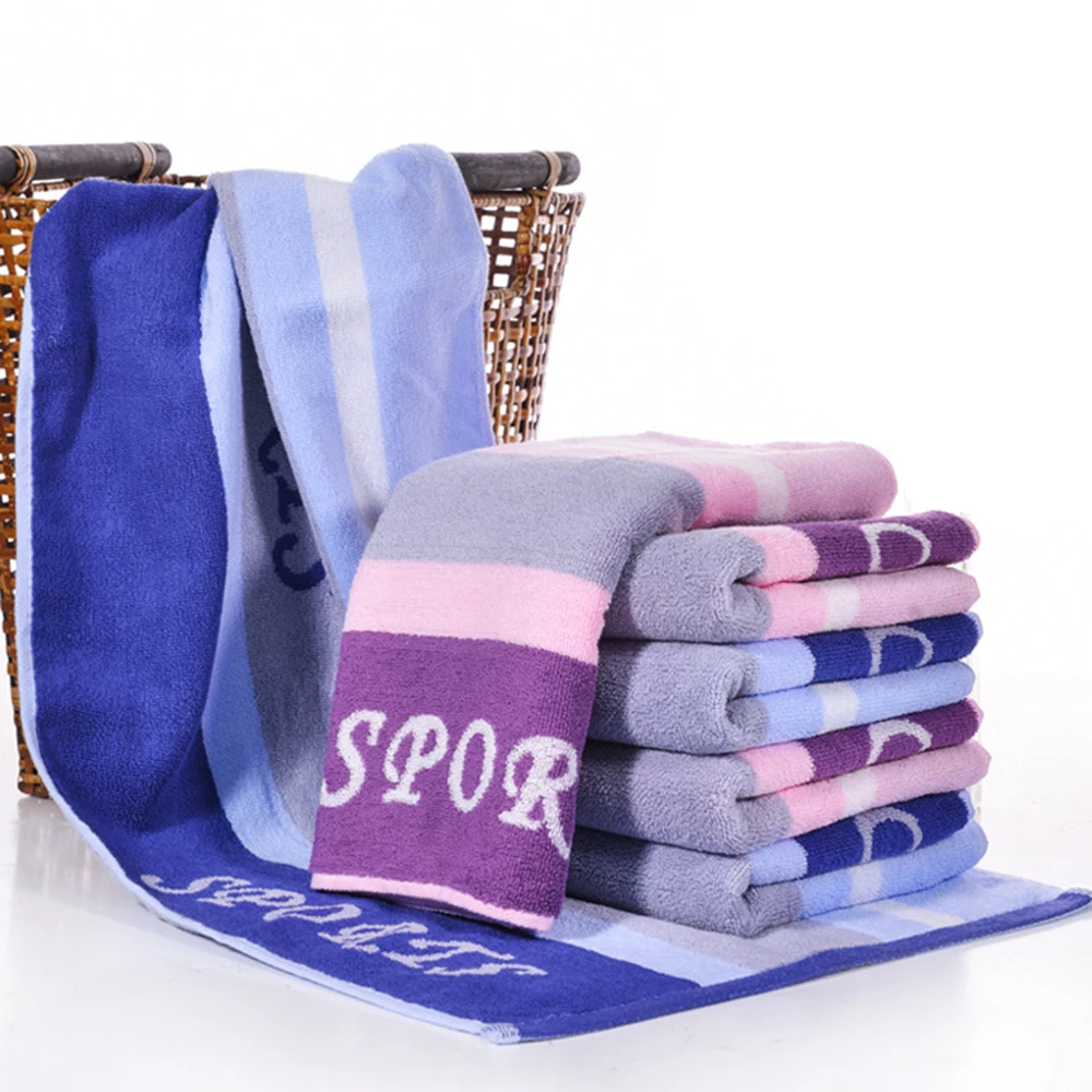 Sports Bath Towel 100% Cotton 34x110cm Absorption striped Quick-dry Gym Towel Toalha De Esportes Swimming Travel Essiential
Sports Bath Towel 100% Cotton 34x110cm Absorption striped Quick-dry Gym Towel Toalha De Esportes Swimming Travel Essiential