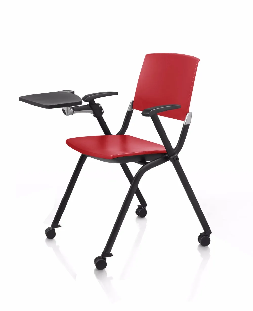 Conference Chair Commercial Furniture Office folding chair with writing board office training chairs 572*602*830 | Мебель