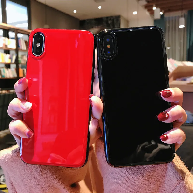 Luxury Solid Color Red Black Porcelain Glossy Cover Phone Cases For Xiaomi Redmi Note 4X 5 5A 6 6A Pro Go 7 Back Protect Funda
Luxury Solid Color Red Black Porcelain Glossy Cover Phone Cases For Xiaomi Redmi Note 4X 5 5A 6 6A Pro Go 7 Back Protect Funda