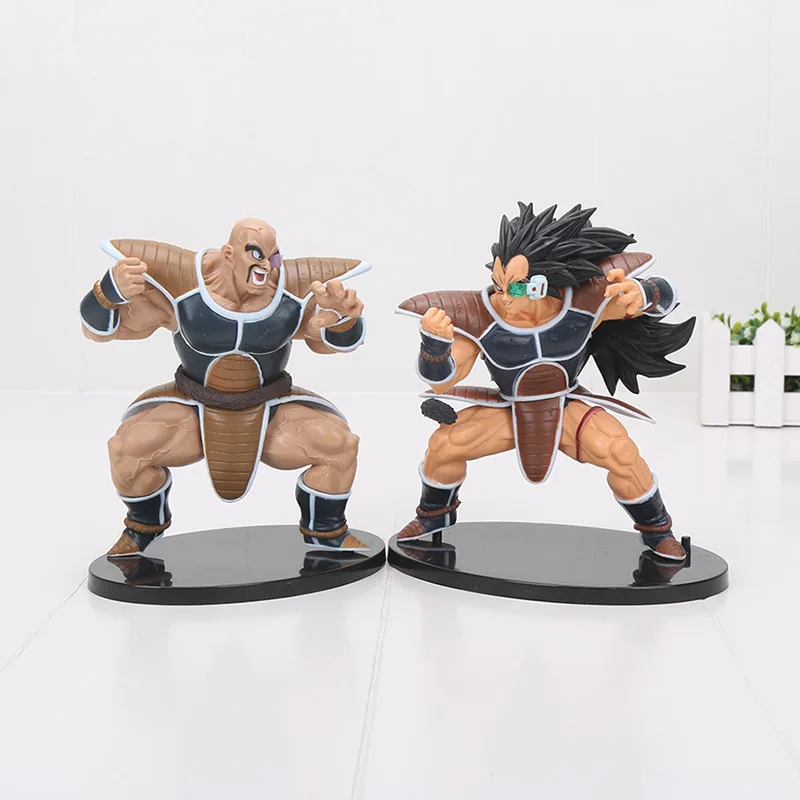 2pcs/set 18cm SCultures Dragon Ball Z Super Saiyan Raditz NO.21 nappa dragonball PVC Action Figures Model Toy Doll
2pcs/set 18cm SCultures Dragon Ball Z Super Saiyan Raditz NO.21 nappa dragonball PVC Action Figures Model Toy Doll
