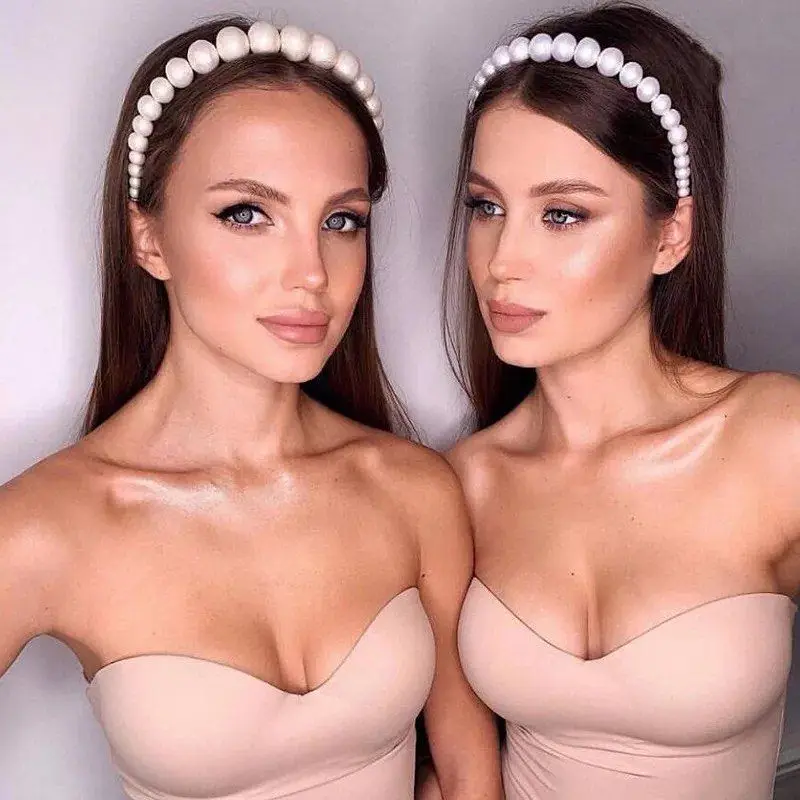 Dvacaman 2019 Fashion Big Pearls Hairbands Elegant Headbands for Women Girls Headwear Ear Hair Wedding Hair Accessories Jewelry
Dvacaman 2019 Fashion Big Pearls Hairbands Elegant Headbands for Women Girls Headwear Ear Hair Wedding Hair Accessories Jewelry