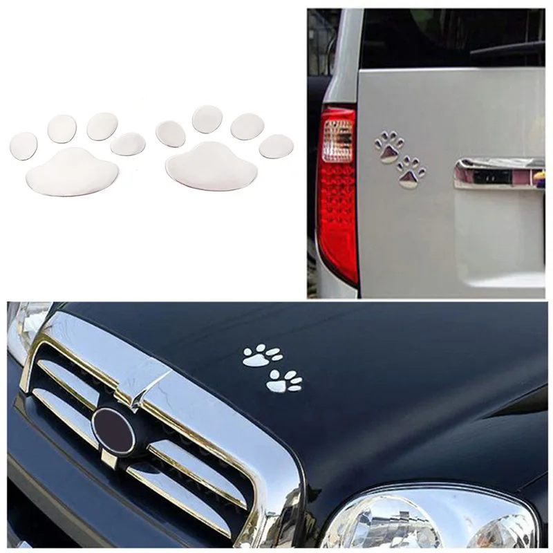 3D Dog Paw Footprint PVC car stickers decal dog bear cat animal sticker Car styling auto motorcycle decor 7cm x 6cm
3D Dog Paw Footprint PVC car stickers decal dog bear cat animal sticker Car styling auto motorcycle decor 7cm x 6cm