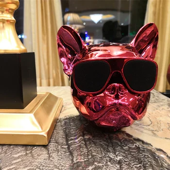 Cartoon bluetooth speaker 4.2 Bulldog Head mini Wireless super bass stereo hi-fi portable Sound Subwoofer outdoor loudspeaker
Cartoon bluetooth speaker 4.2 Bulldog Head mini Wireless super bass stereo hi-fi portable Sound Subwoofer outdoor loudspeaker