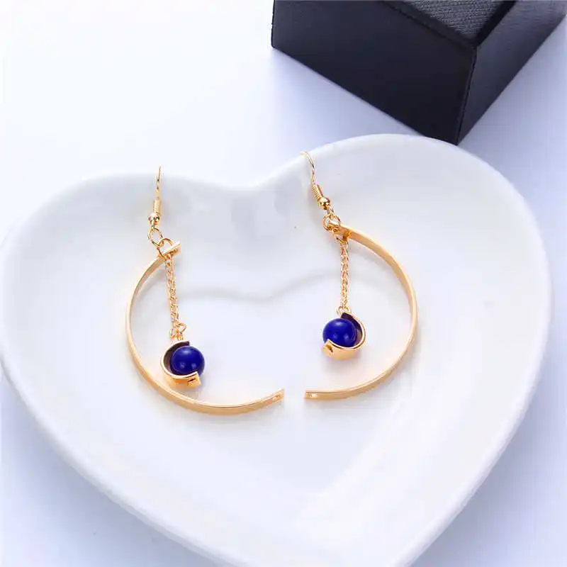 New Fashion Style Women Dangle Beads Drop Earrings Women Jewelry Half Circle Ear Drop Hook Earring Special Design Hot ES3057
New Fashion Style Women Dangle Beads Drop Earrings Women Jewelry Half Circle Ear Drop Hook Earring Special Design Hot ES3057