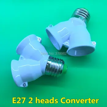 5Pcs Fireproof Material E27 to 2 E27 lamp Holder Converter Socket Conversion light Bulb Base type 2E27 Y Shape Splitter Adapter
5Pcs Fireproof Material E27 to 2 E27 lamp Holder Converter Socket Conversion light Bulb Base type 2E27 Y Shape Splitter Adapter