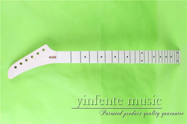 0063+1# left 25.5" Electric guitar neck Bolt on maple fingerboard fine quality 24 fret
0063+1# left 25.5" Electric guitar neck Bolt on maple fingerboard fine quality 24 fret
