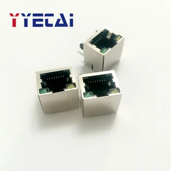 YongYeTai RJ45 network socket with light crystal head 8P RJ45 network Free shipping
YongYeTai RJ45 network socket with light crystal head 8P RJ45 network Free shipping