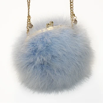 women's handbags Special Fur Plush Feathers Shoulders Messenger Bag Small Crossbody Round Chain Autumn Winter Female Handbags
women's handbags Special Fur Plush Feathers Shoulders Messenger Bag Small Crossbody Round Chain Autumn Winter Female Handbags