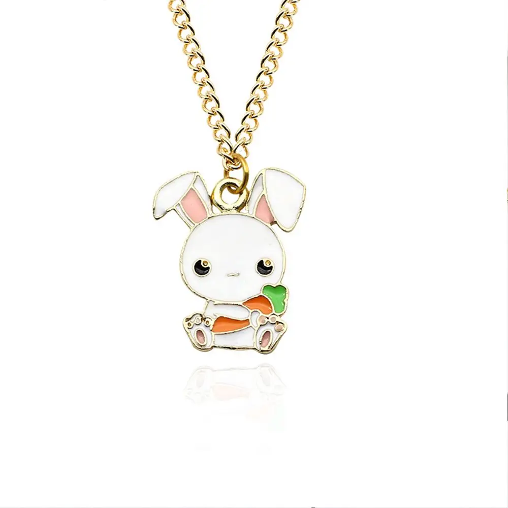 1 pcs Lovely Cartoon Rabbit Carrot Enamel Necklace Pendant Fashion High Quality Necklace Jewelry For Children Hot Gift
1 pcs Lovely Cartoon Rabbit Carrot Enamel Necklace Pendant Fashion High Quality Necklace Jewelry For Children Hot Gift