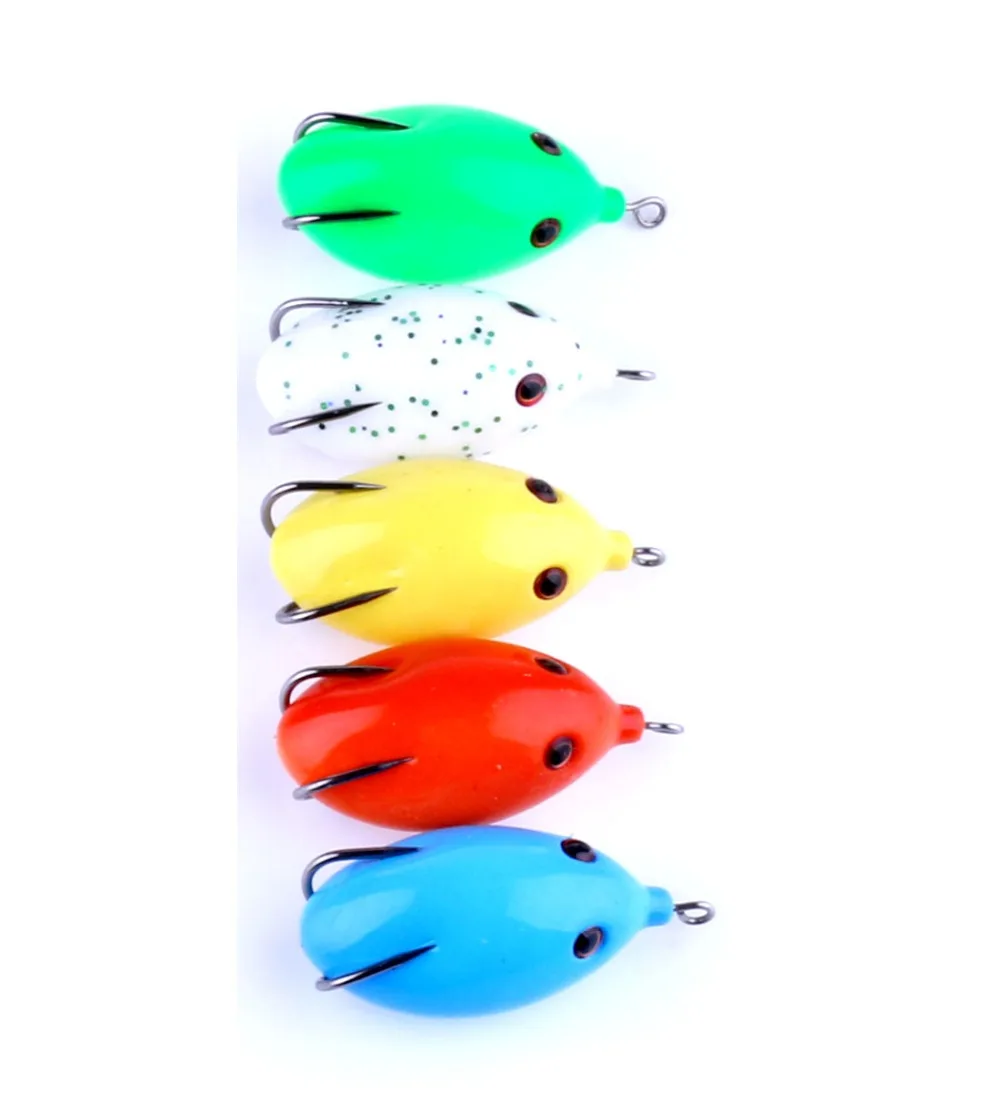 5pcs New Mouse Soft Frog Bait Fishing Lure Pesca Isca Artificial Carp Swimbait Double Hooks Wobble Fishing Tackle 5.5cm 12g
5pcs New Mouse Soft Frog Bait Fishing Lure Pesca Isca Artificial Carp Swimbait Double Hooks Wobble Fishing Tackle 5.5cm 12g